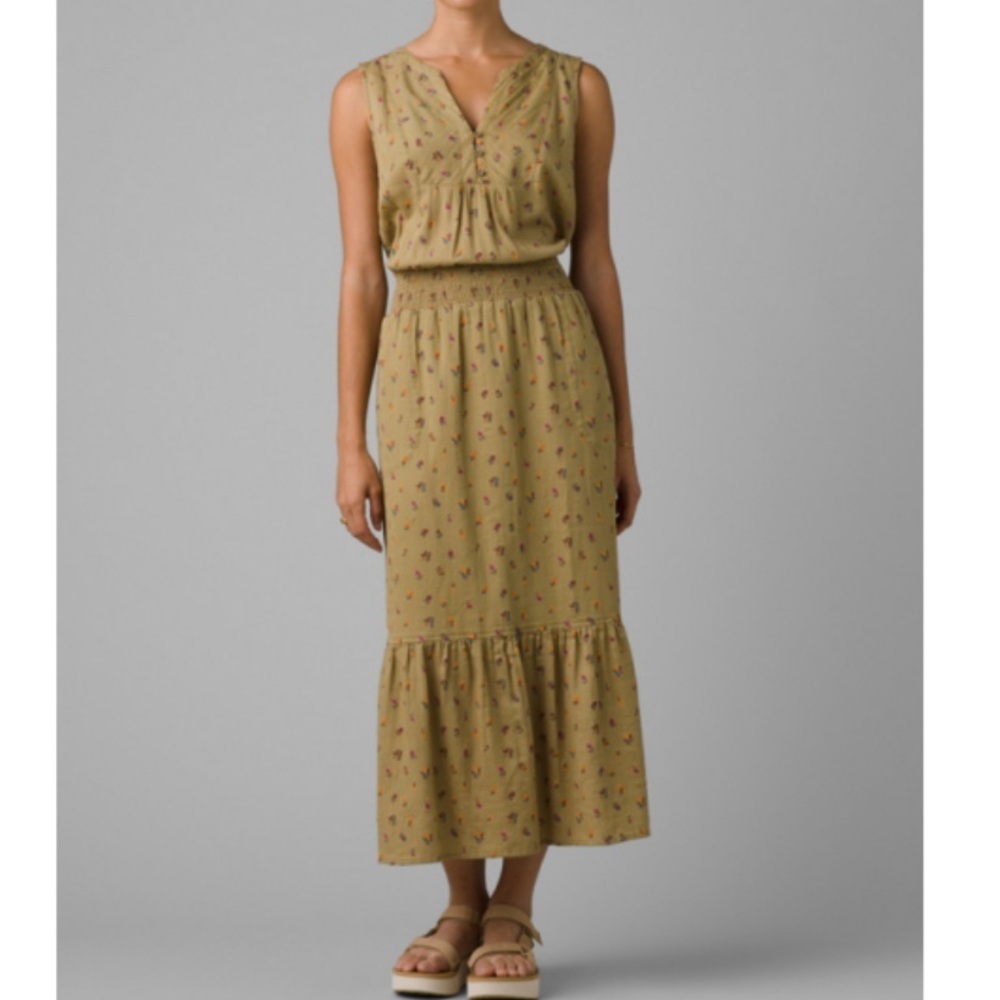 Prana California Dreaming Maxi Dress NWT